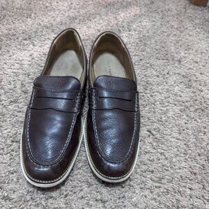 Cole Haan ZerøGrand Leather Penny Loafers – Men’s Size 13 – Brown